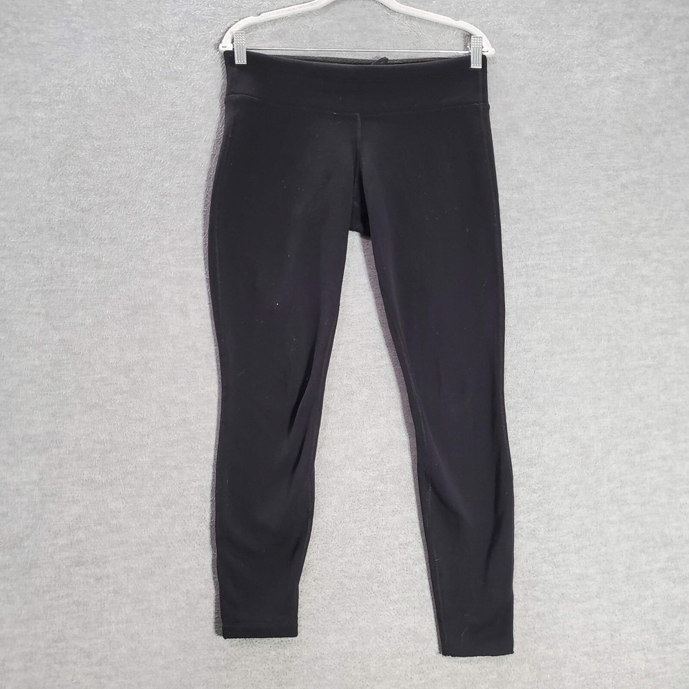 Athleta Women Activewear Pants‎ Small Black Leggings Mid Rise 27 in Inseam